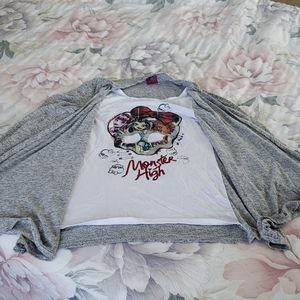 Monster high pajama shirt